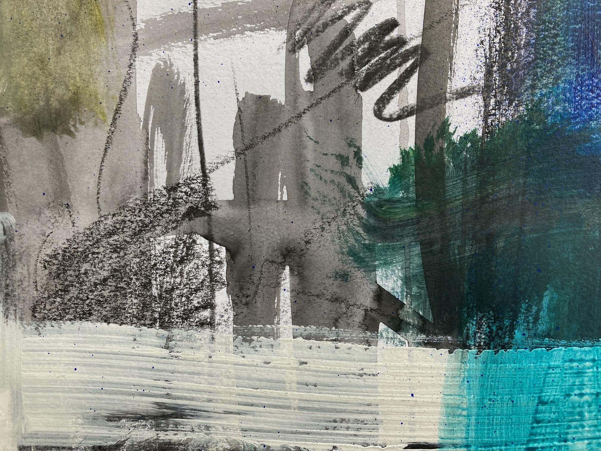 Nella mia testa - Nella mia stanza, Quadro originale, Arte astratta, Tecnica mista, Colorato in vendita 9