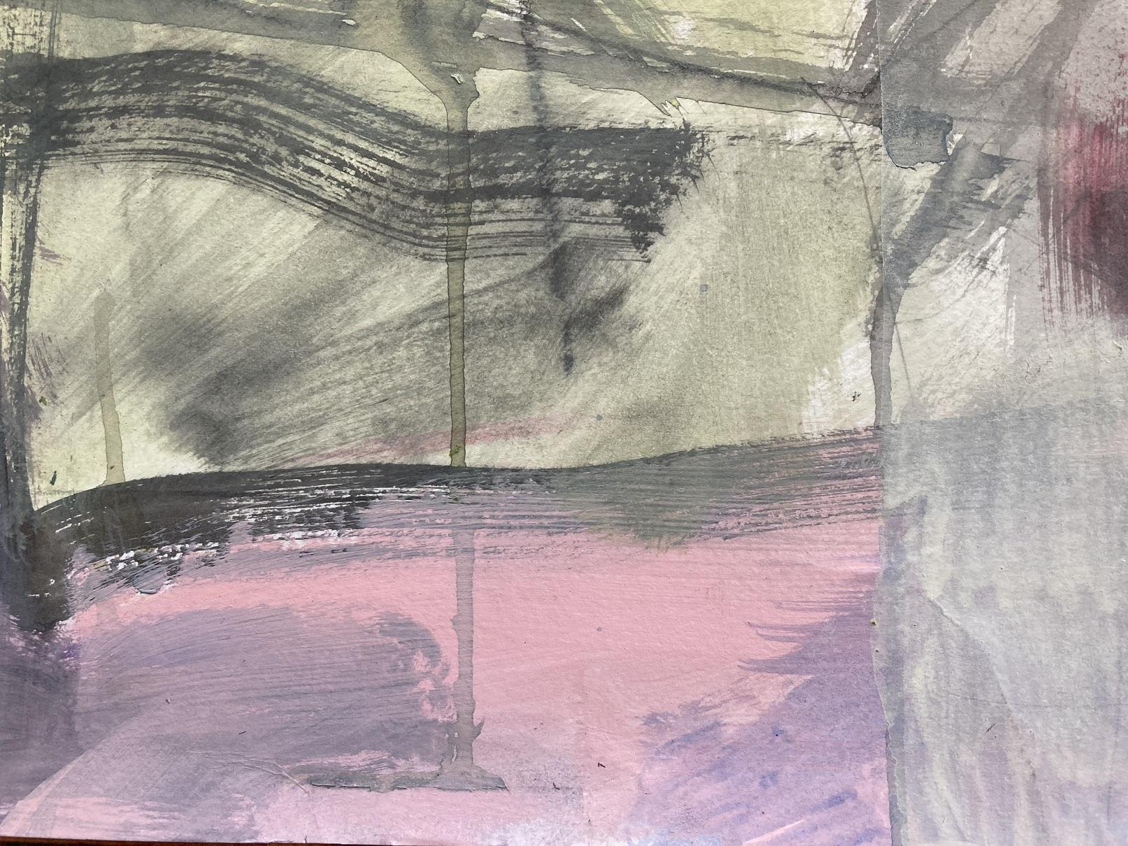 Nella mia testa - Nella mia stanza, Quadro originale, Arte astratta, Tecnica mista, Colorato in vendita 10