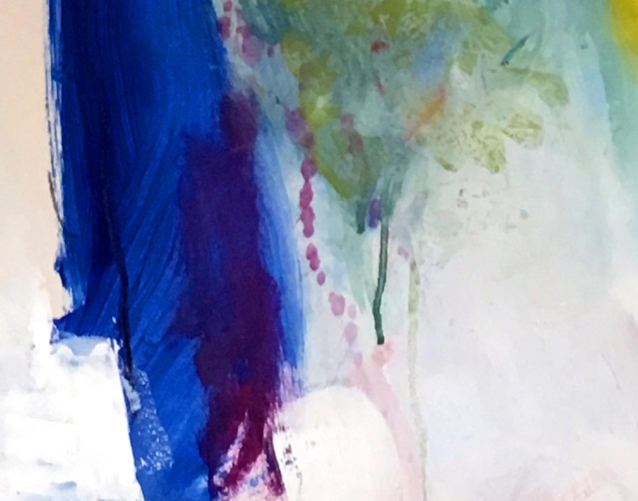 Jon Rowland, Tirare la brezza, Arte espressionista astratta originale, BrightArt in vendita 5