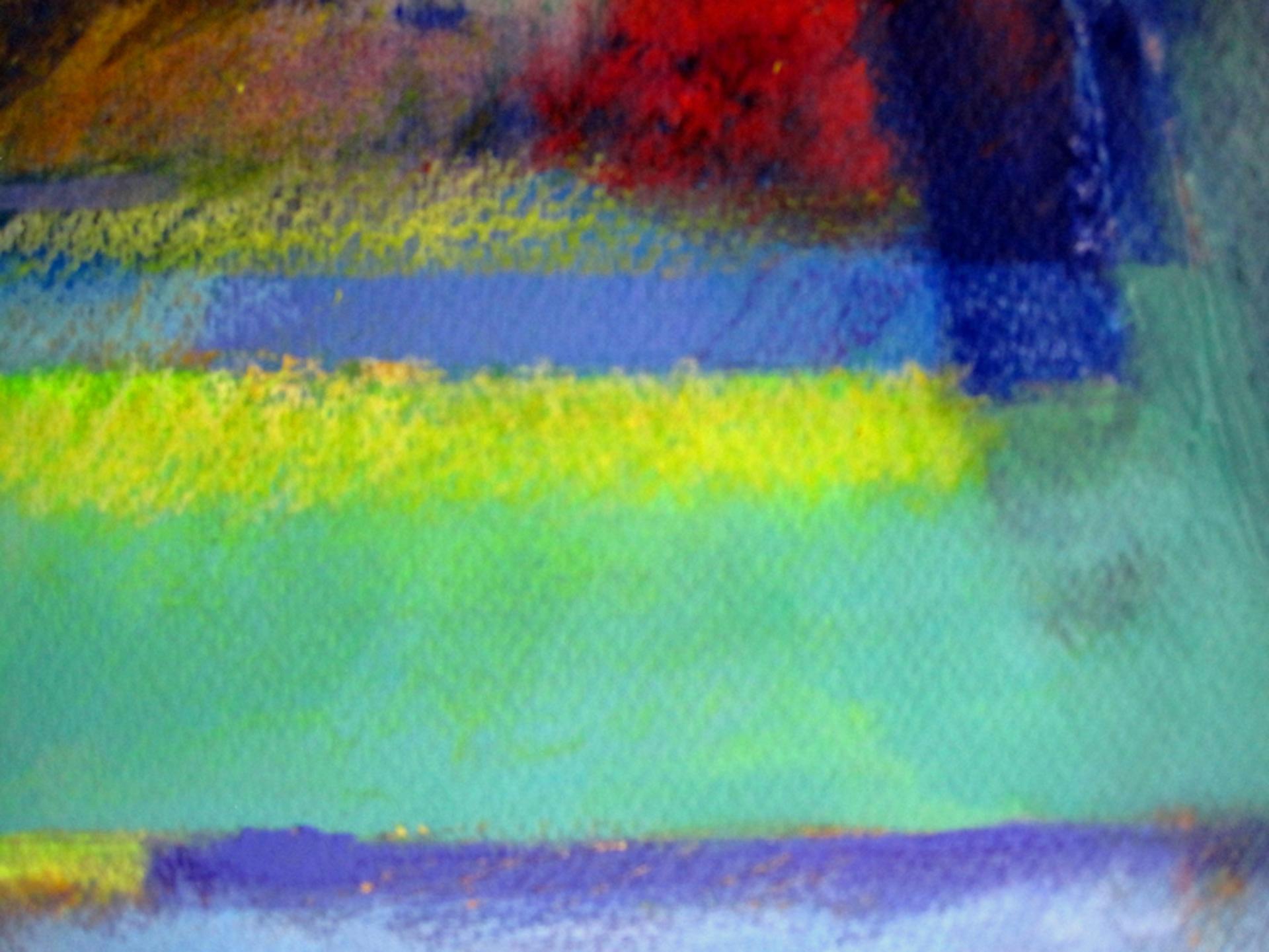 Jon Rowland, Untitled: Through the Spring Window, Original Abstract Painting For Sale 2