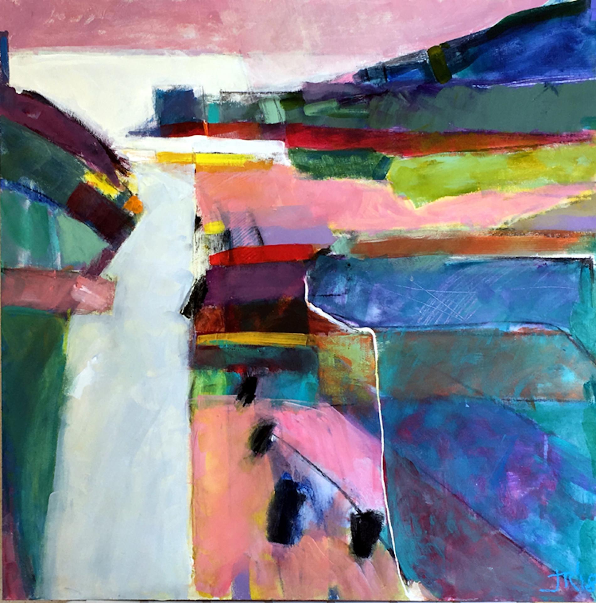 Jon Rowland Jon ROwland, Chaumont 1, Original Abstract Painting