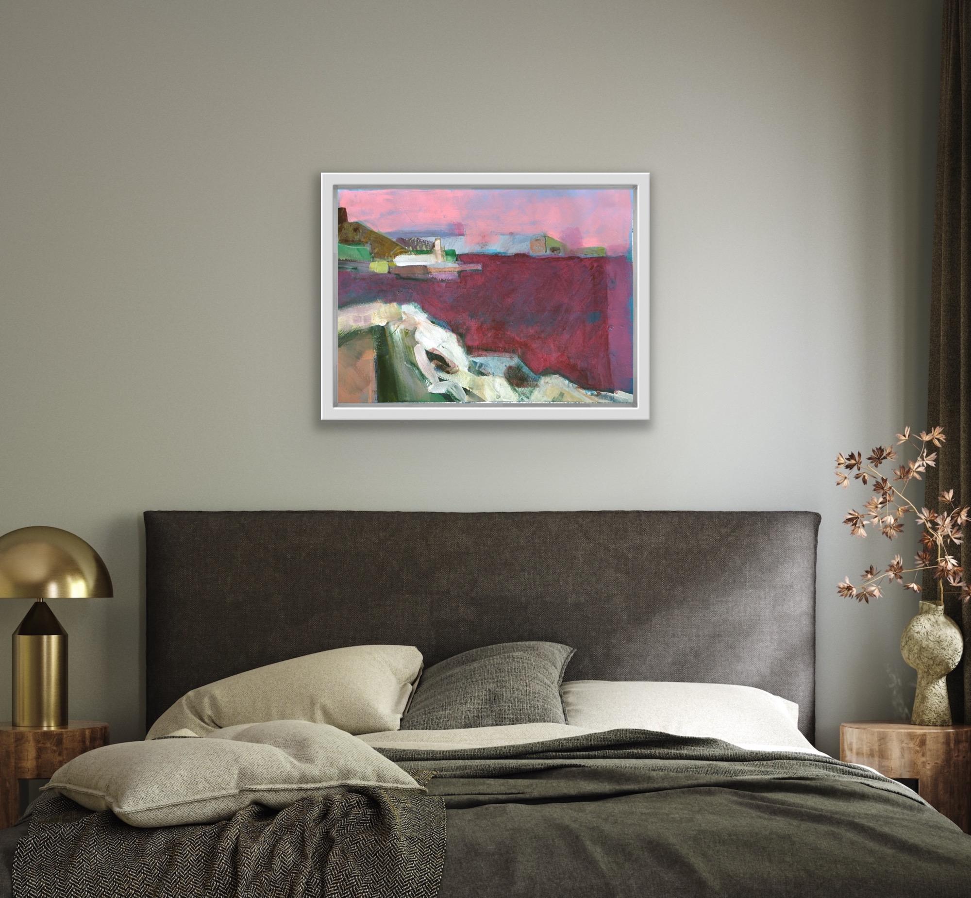 Lakeside Sunset è un quadro originale semi-astratto di Jon Rowland. Fa parte della sua serie di piccoli dipinti in acrilico e tecnica mista che interpretano il paesaggio delle coste e dei laghi italiani. Riflettono il tempo e la luce.

Informazioni