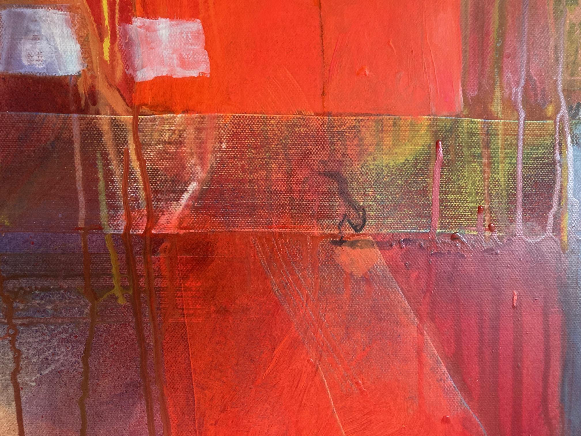 Liberazione, Pittura originale, Astratto, Paesaggio, Tecnica mista in vendita 2