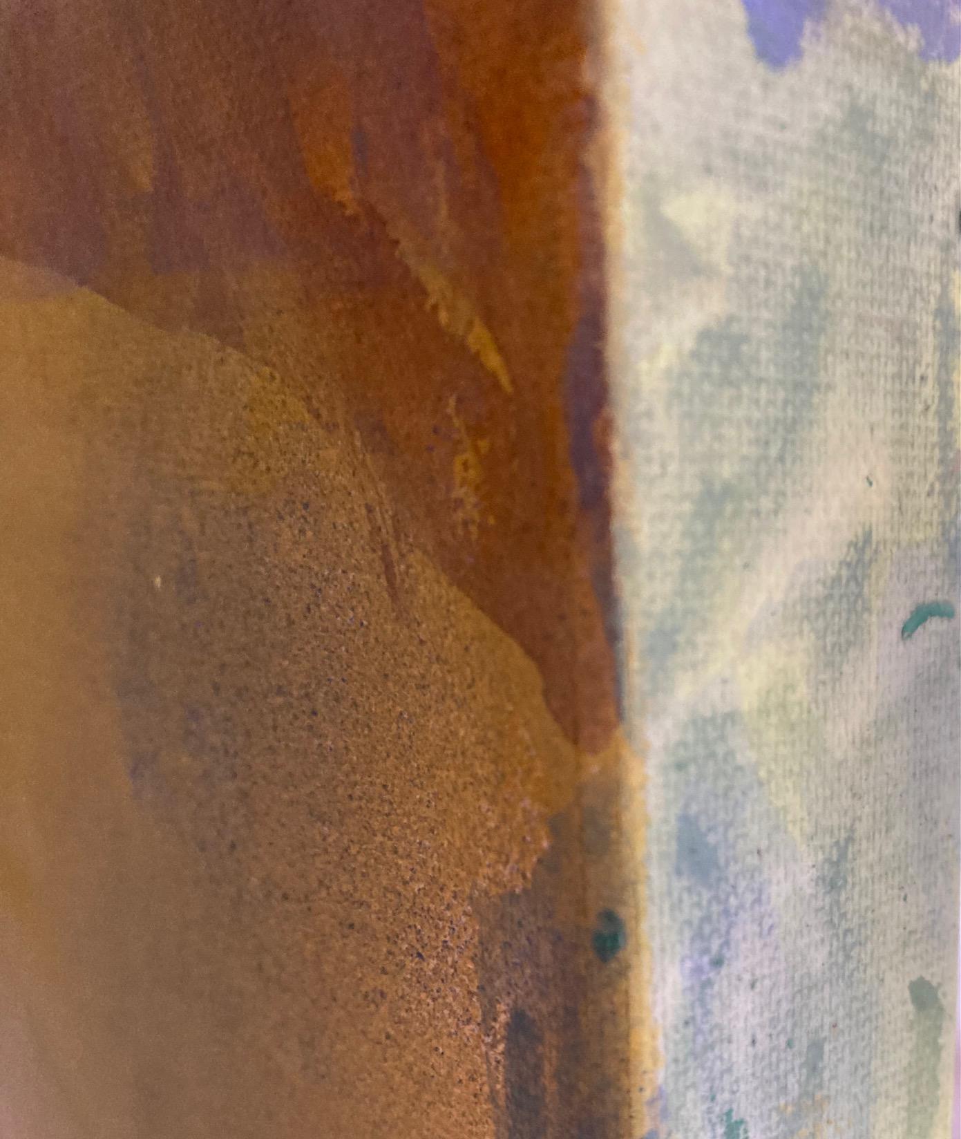 Liberazione, Pittura originale, Astratto, Paesaggio, Tecnica mista in vendita 4