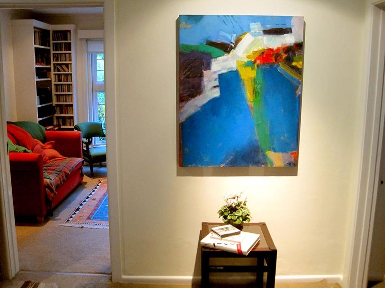 Jon Rowland Seas Of Pleasure Blue Pool 7 Large Abstract Art
