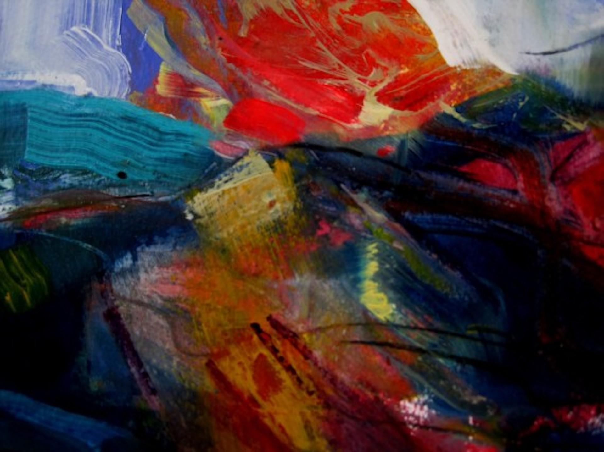 Shoreline, Jon Rowland, peinture expressionniste abstraite contemporaine originale en vente 3