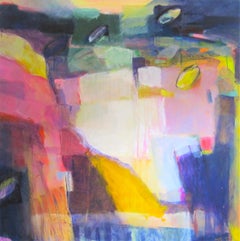 Sorrowful City n°1 - Per me si va nella cita dolente, peinture originale, abstraite