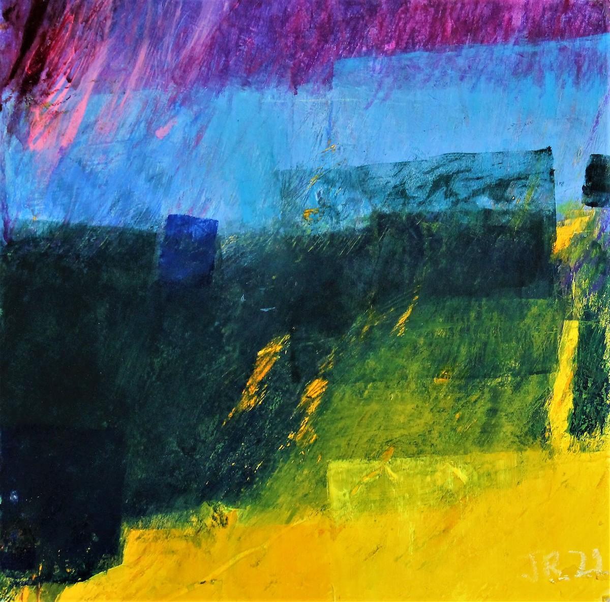 Abstract Painting di Jon Rowland - Doccia estiva