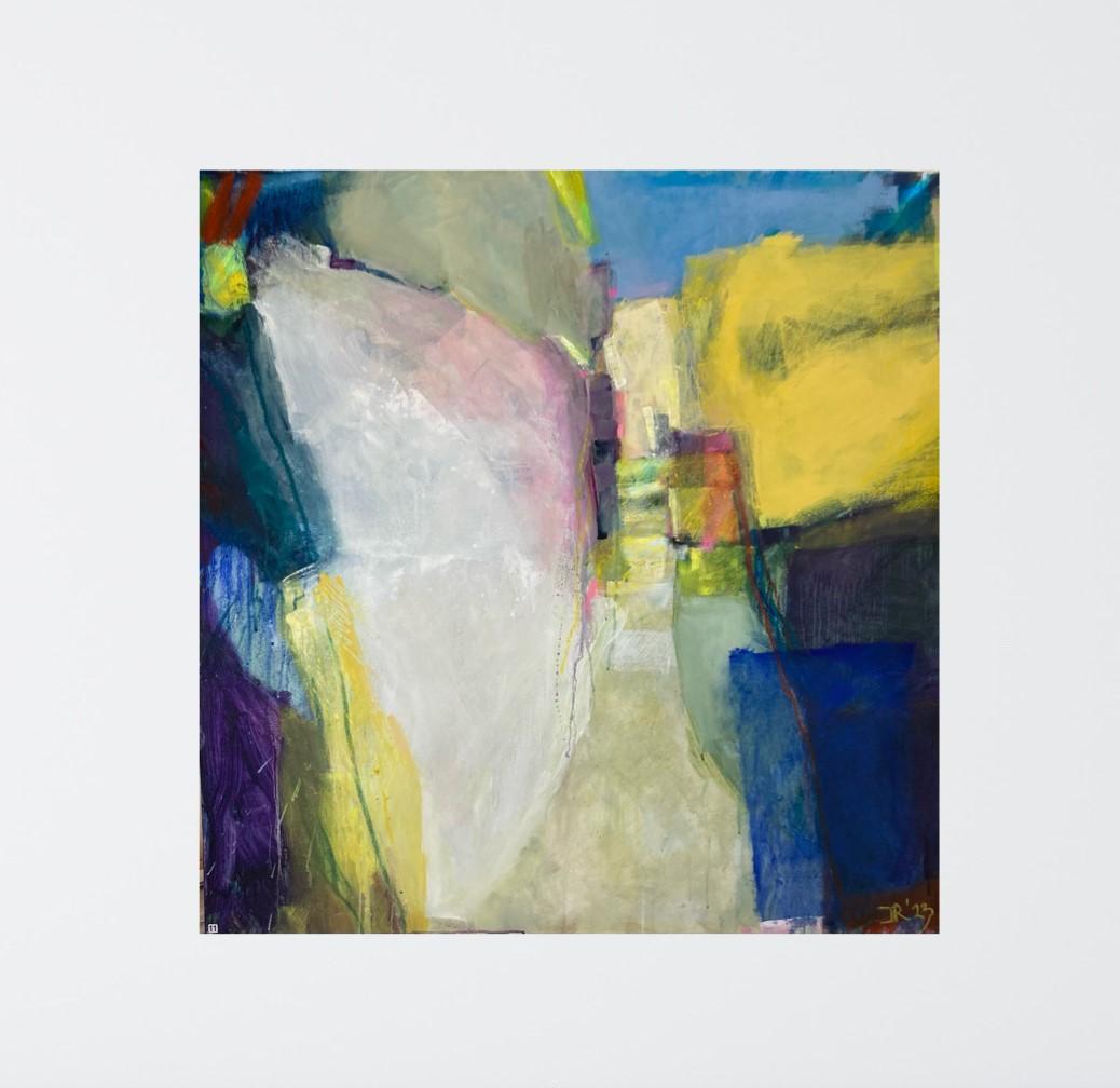 The Passage - Per me si va nella cita dolente, Pittura originale, Tecnica mista in vendita 6