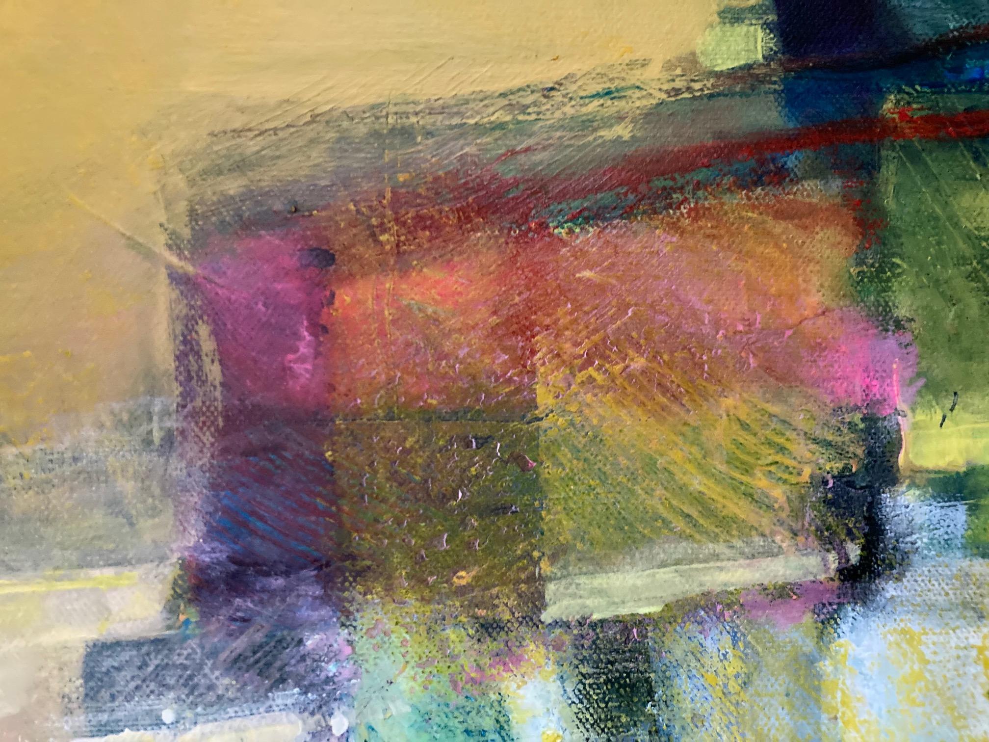 The Passage - Per me si va nella cita dolente, Pittura originale, Tecnica mista in vendita 7