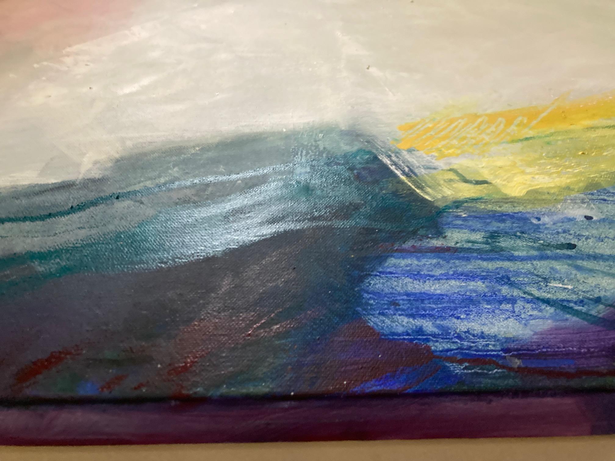 The Passage - Per me si va nella cita dolente, Pittura originale, Tecnica mista - Painting Astratto di Jon Rowland