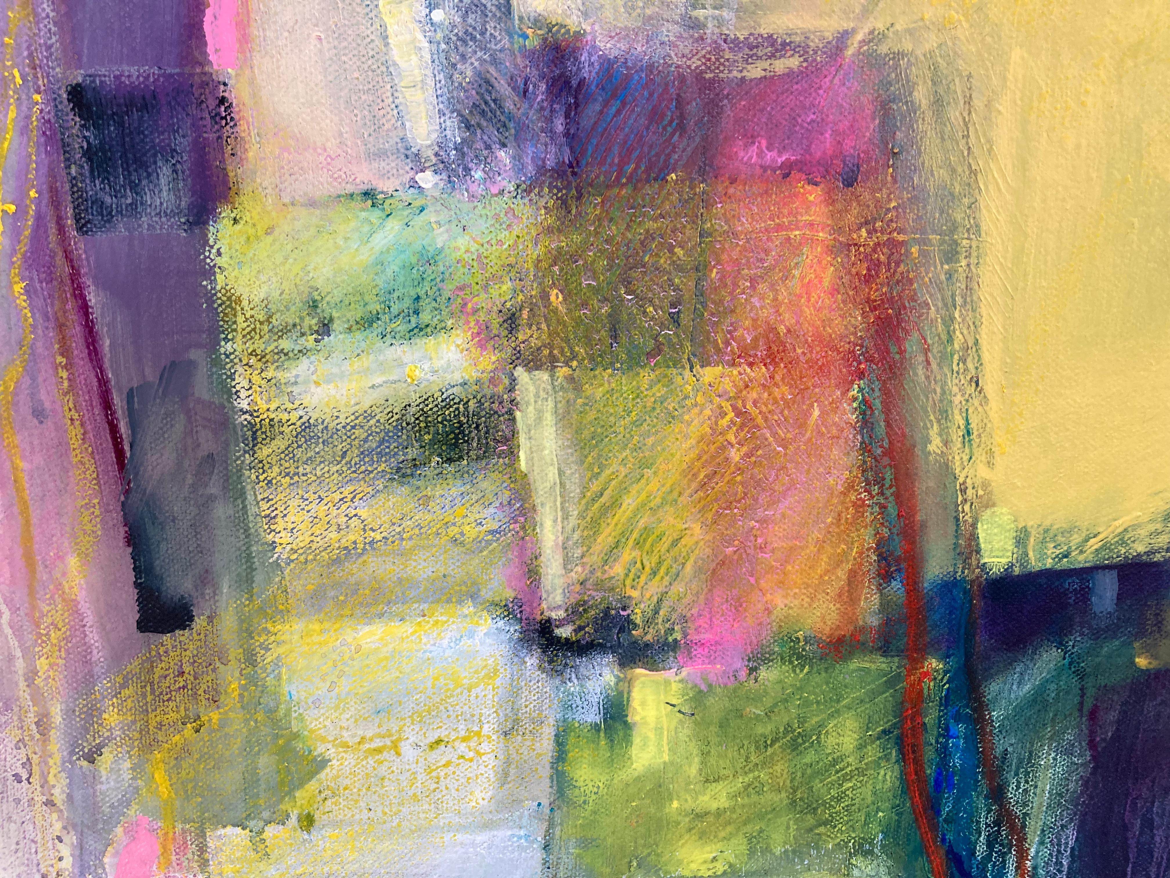 The Passage - Per me si va nella cita dolente, Pittura originale, Tecnica mista in vendita 1