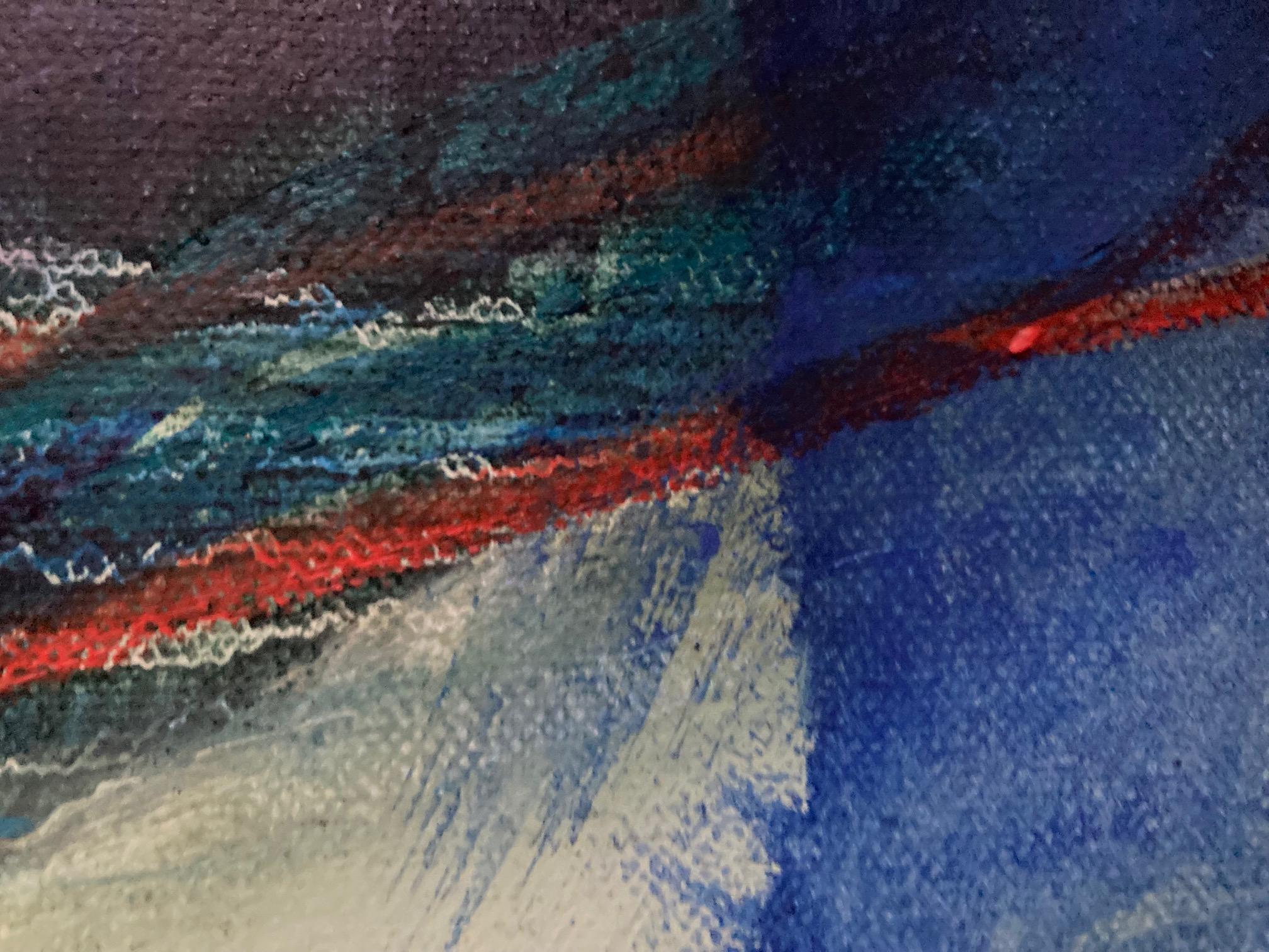 The Passage - Per me si va nella cita dolente, Pittura originale, Tecnica mista in vendita 3