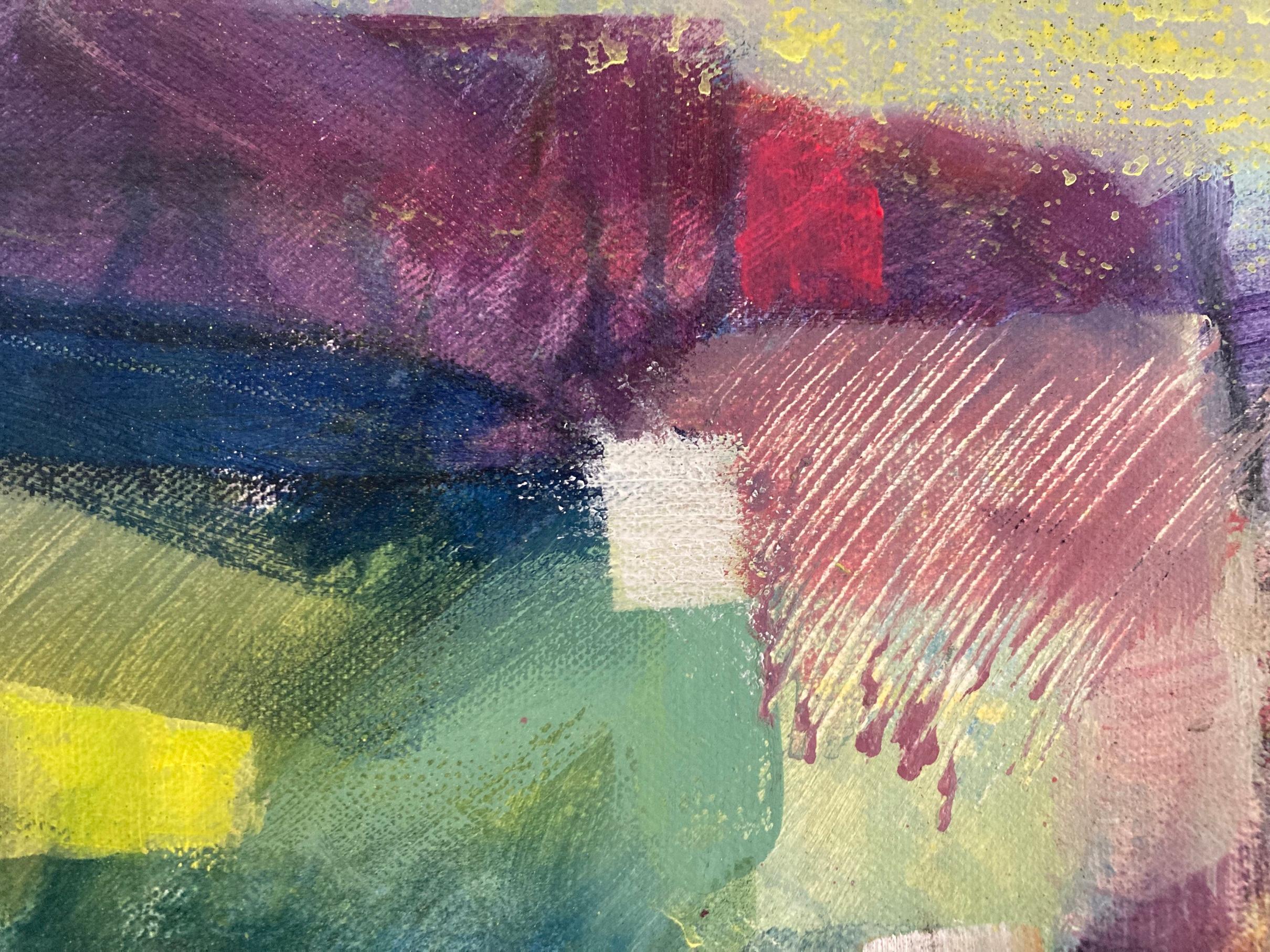 The Wilder Shore of Love, Pittura originale, Arte astratta, Tecnica mista in vendita 6
