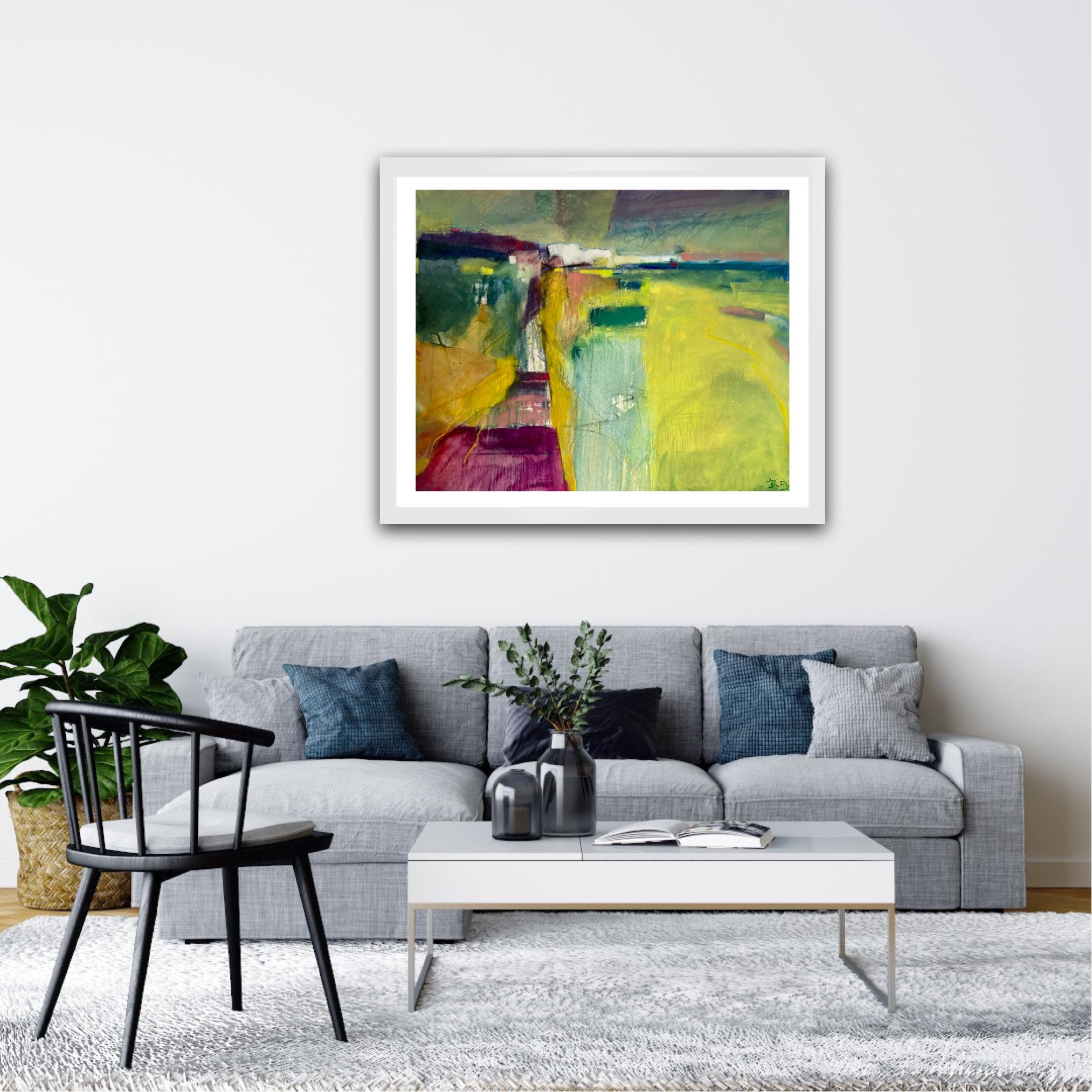 The Wilder Shore of Love, Pittura originale, Arte astratta, Tecnica mista in vendita 4