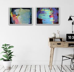 Through The Spring Window and Carmargue diptych