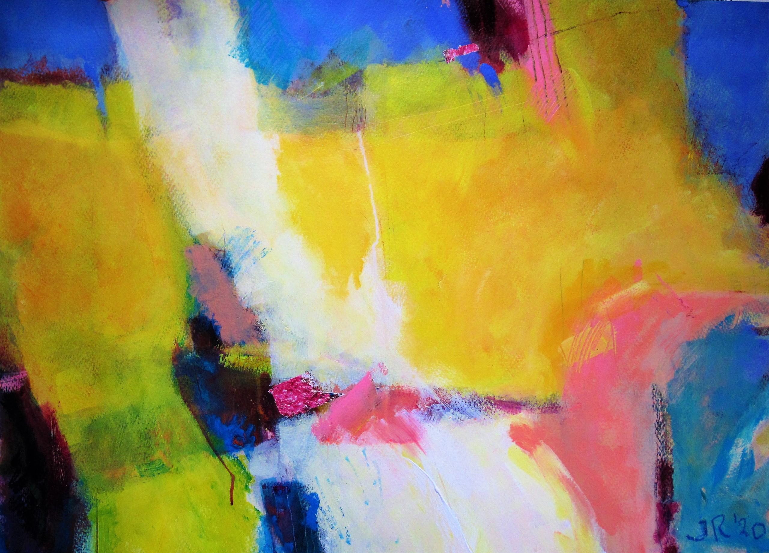 Jon Rowland Abstract Painting - Torn Apart