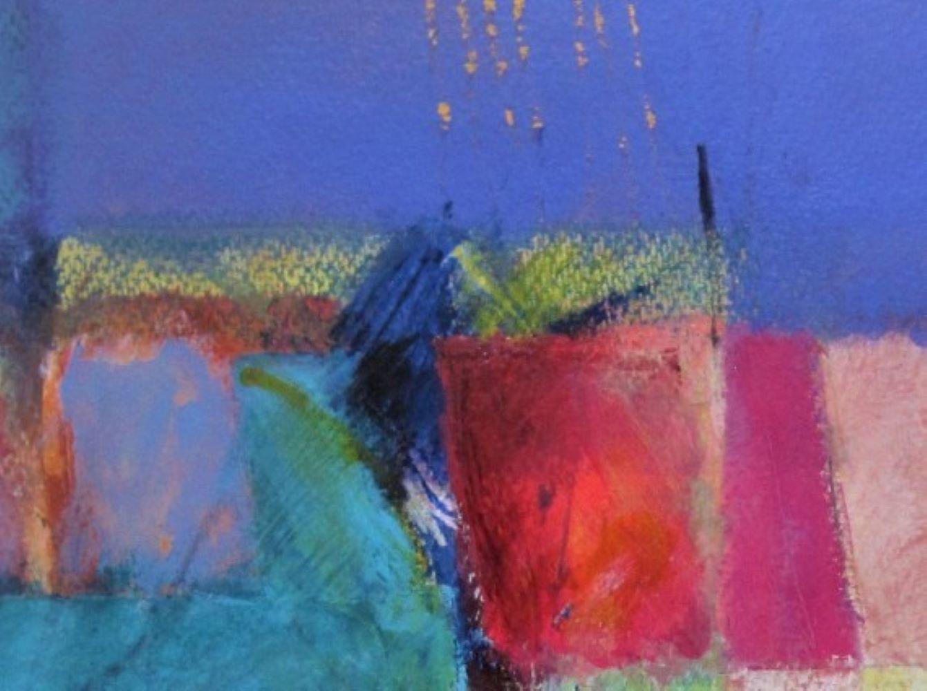 Jon Rowland Landscape Painting - Untitled : Exterior, Original abstract painting