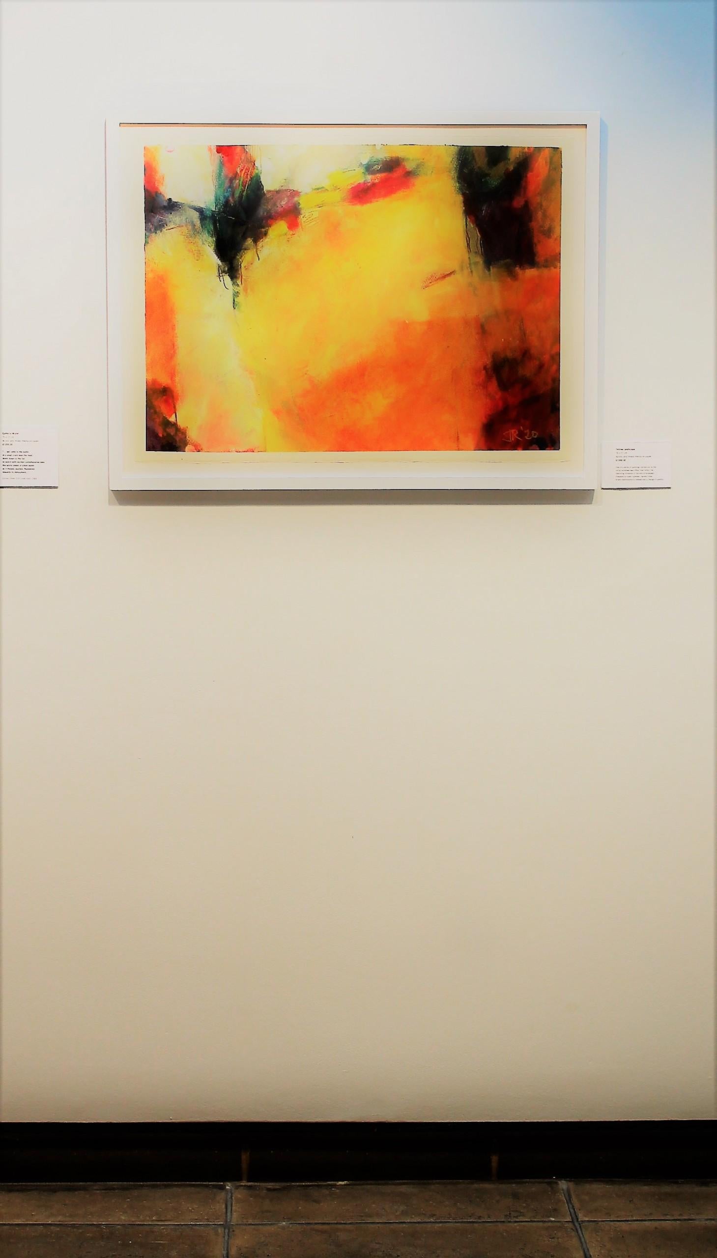 Paesaggio giallo - Painting Astratto di Jon Rowland