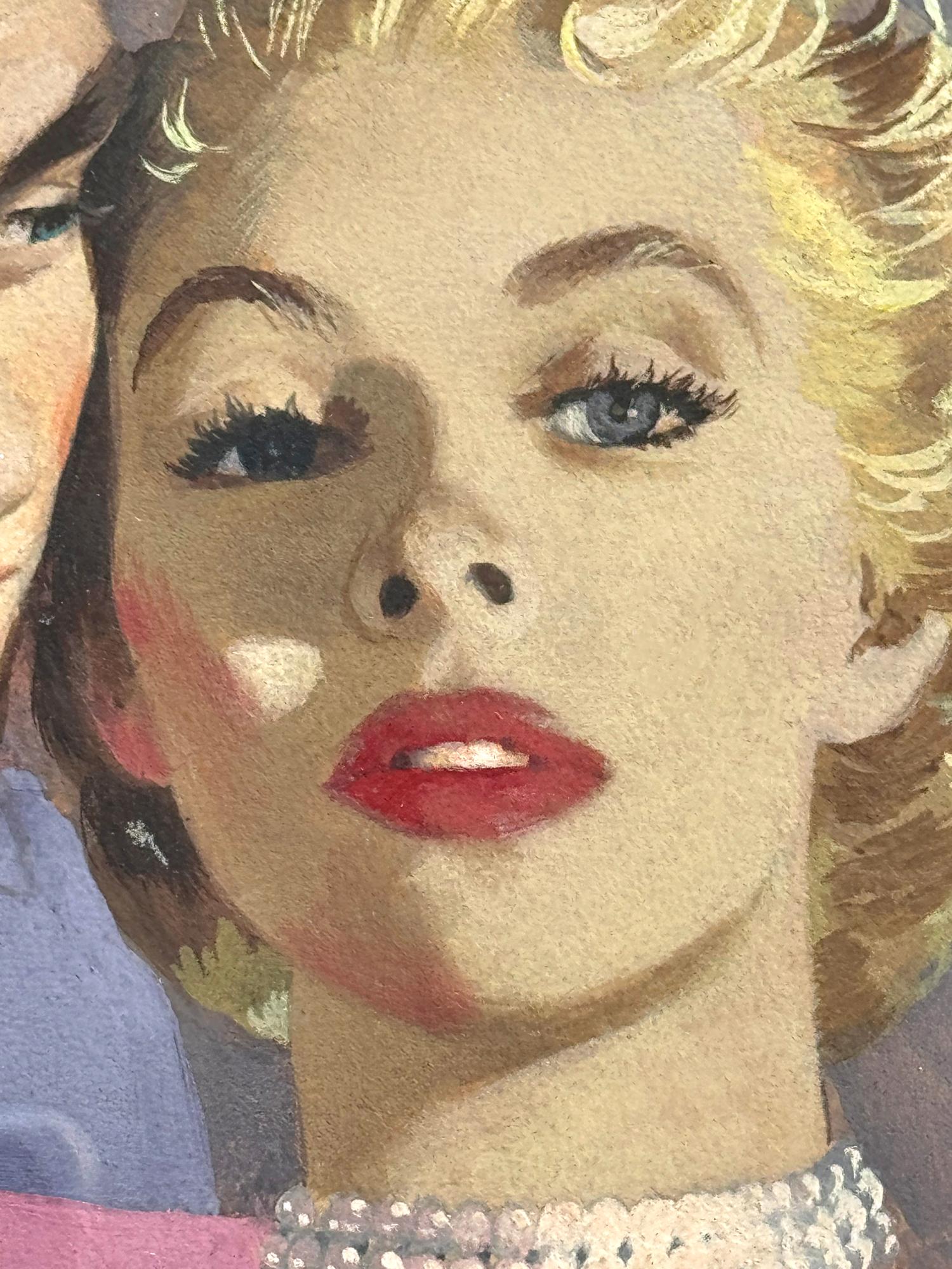 Ilustración Cosmopolita de Mediados de Siglo Narrativa Familiar Surrealista en venta 7