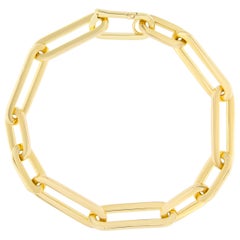 Jona - Bracelet en chaîne à maillons en or jaune 18 carats