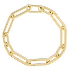 Jona 18 Karat Yellow Gold Link Chain Bracelet