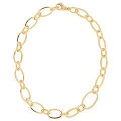 Jona 18 Karat Yellow Gold Link Chain Necklace
