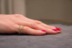 Jona 18 Karat Gelbgold Spaghetti Ring Band