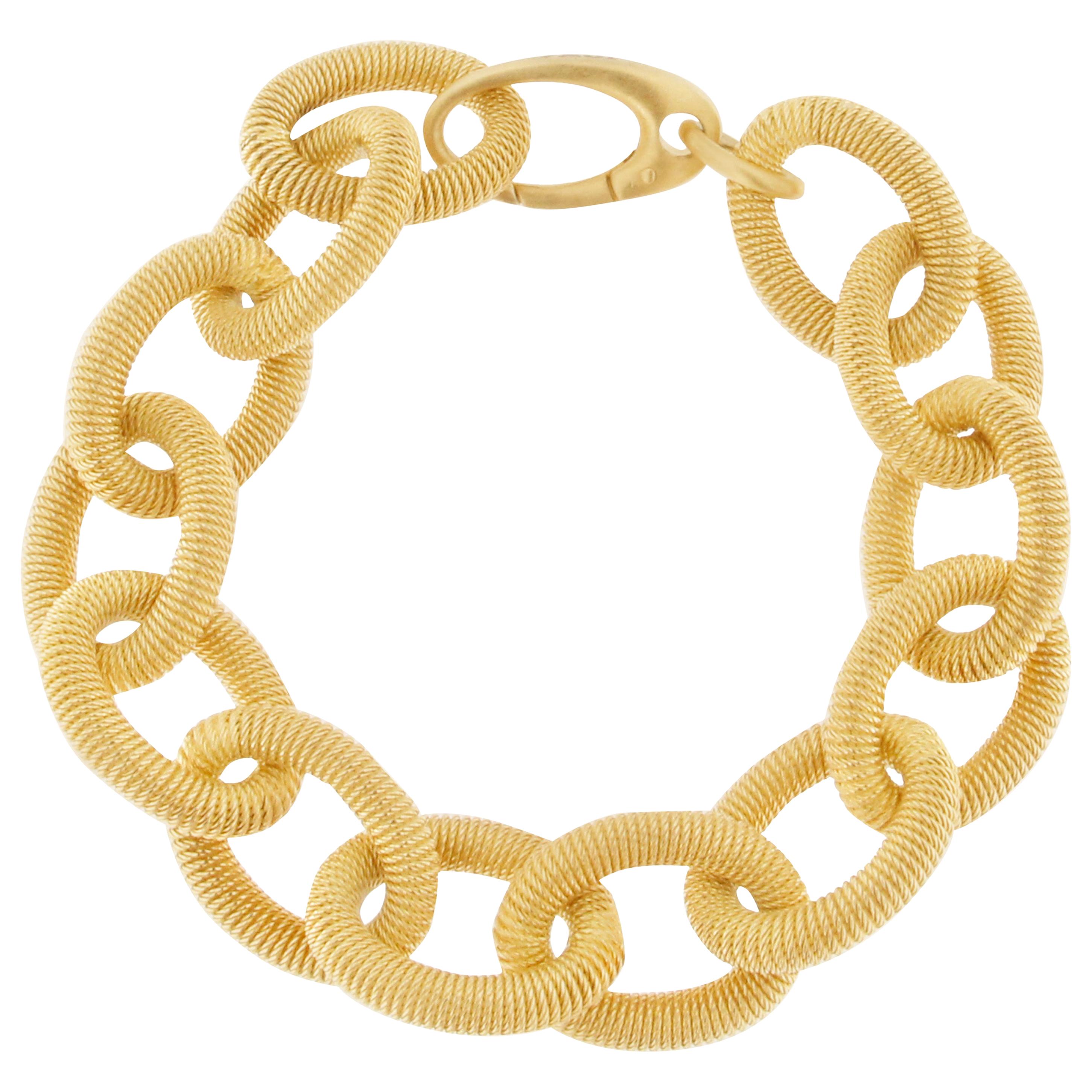 Jona Gold-Plated Sterling Silver Link Chain Bracelet