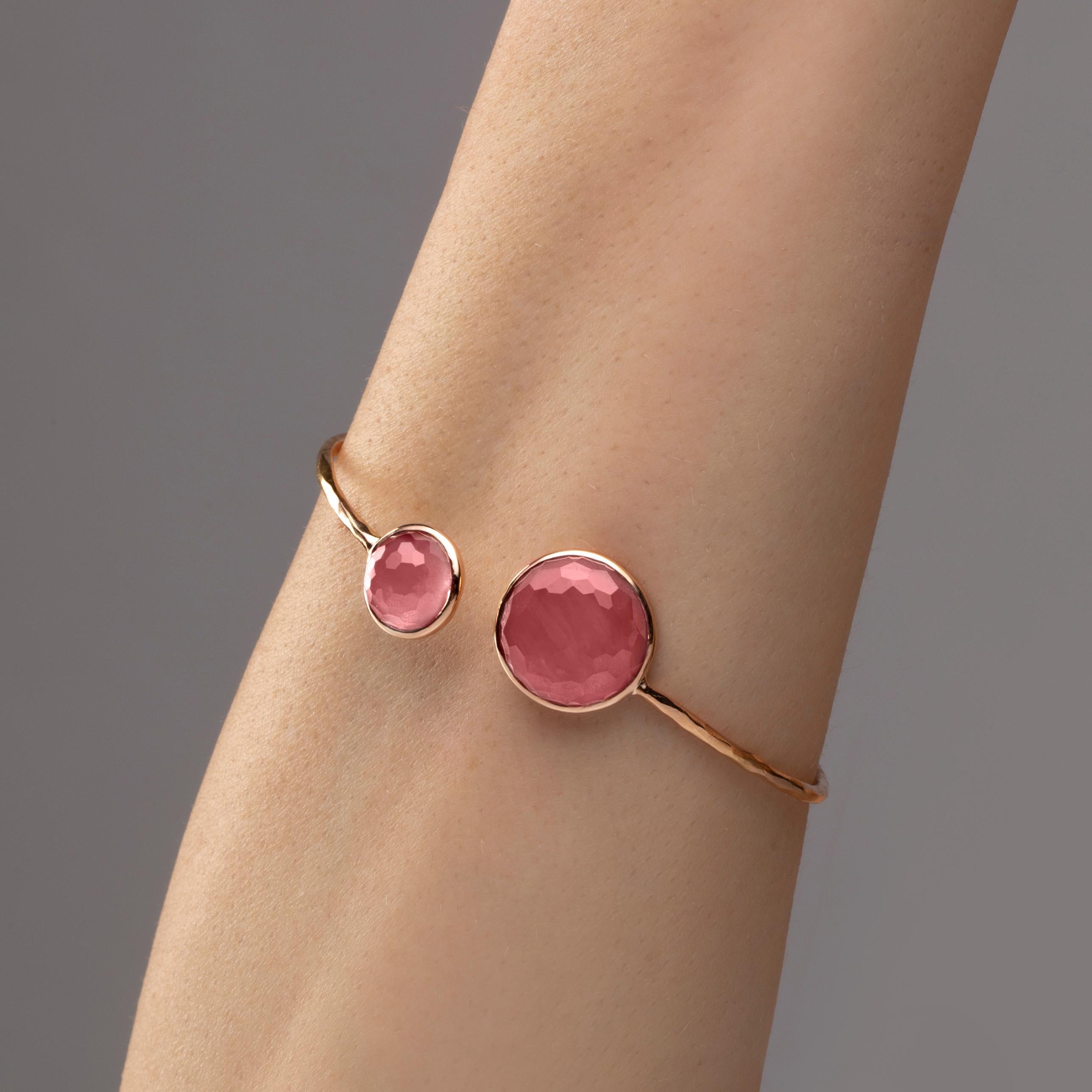 morganite bracelet rose gold