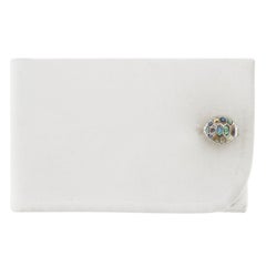 Alex Jona Sterling Silver Turtle Cufflinks