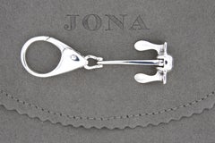 Jona Sterling Silver Anchor Key Holder