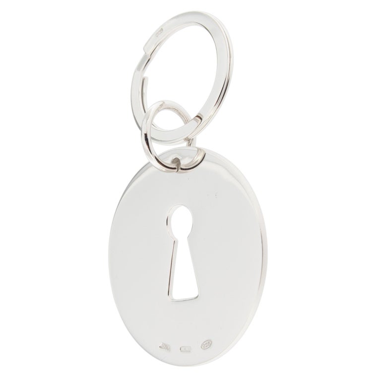 Jona Sterling Silver Keyhole Key Holder For Sale at 1stdibs