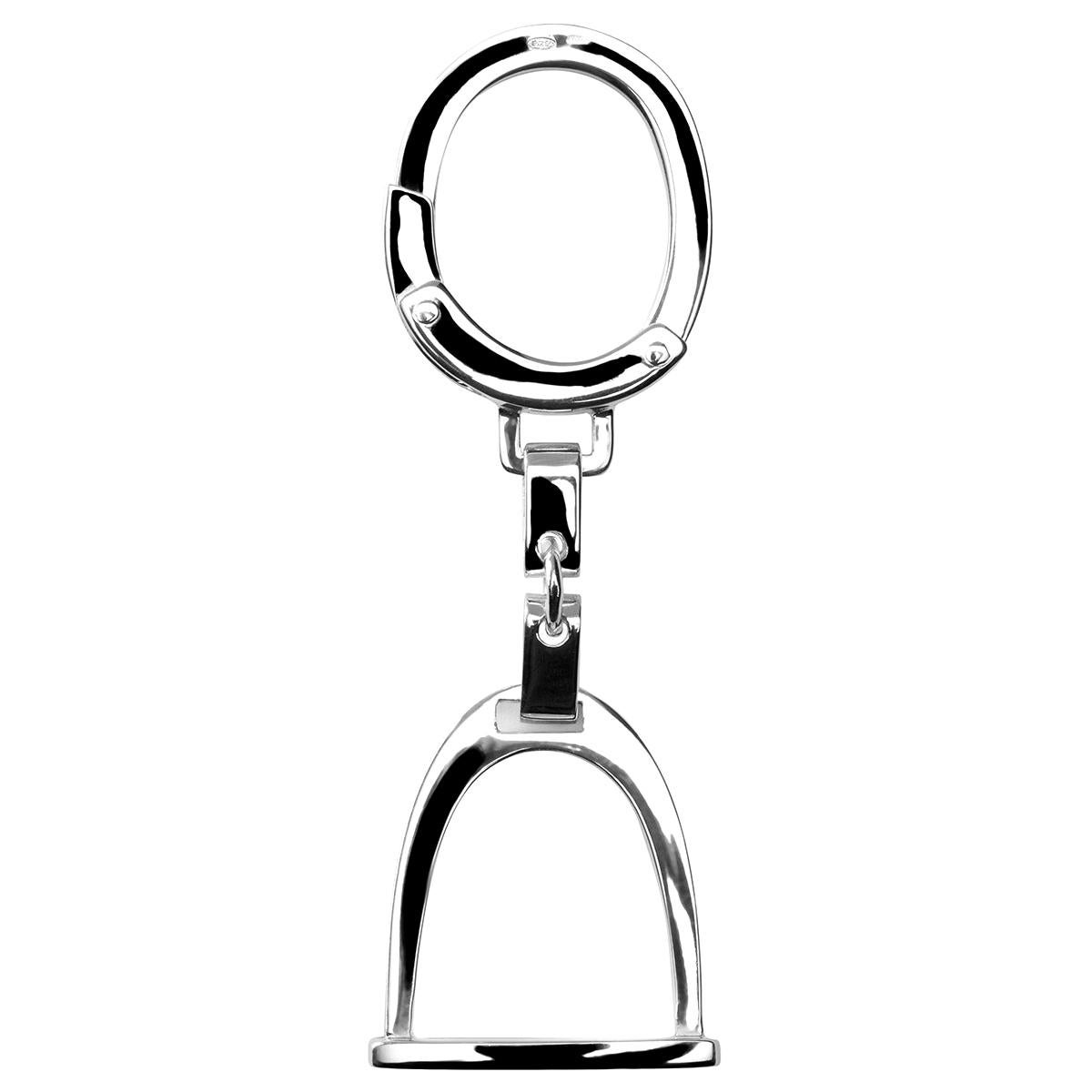 Alex Jona Sterling Silver Stirrup Key Holder