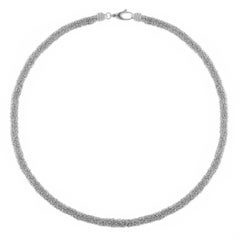 Silver Rope Necklaces