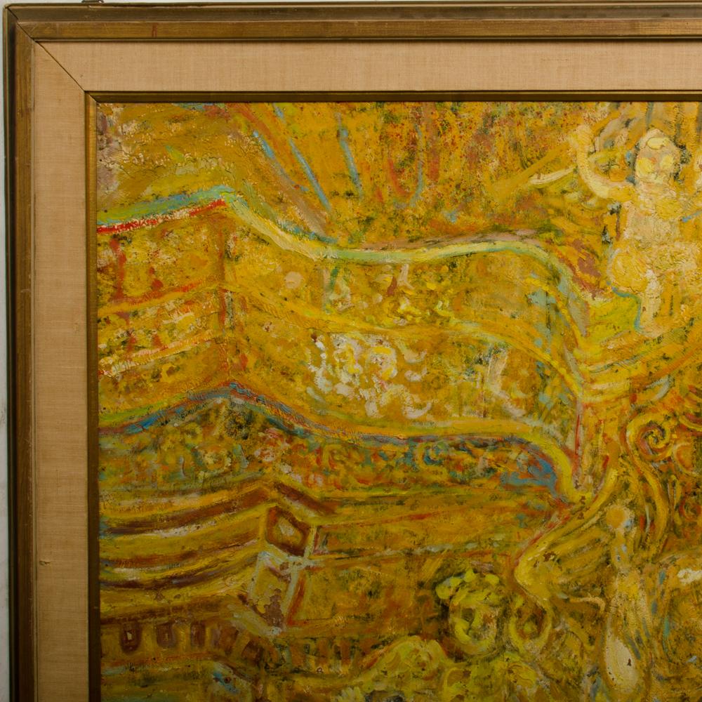 Tela Jonah Kinigstein (americano, nato nel 1923) 