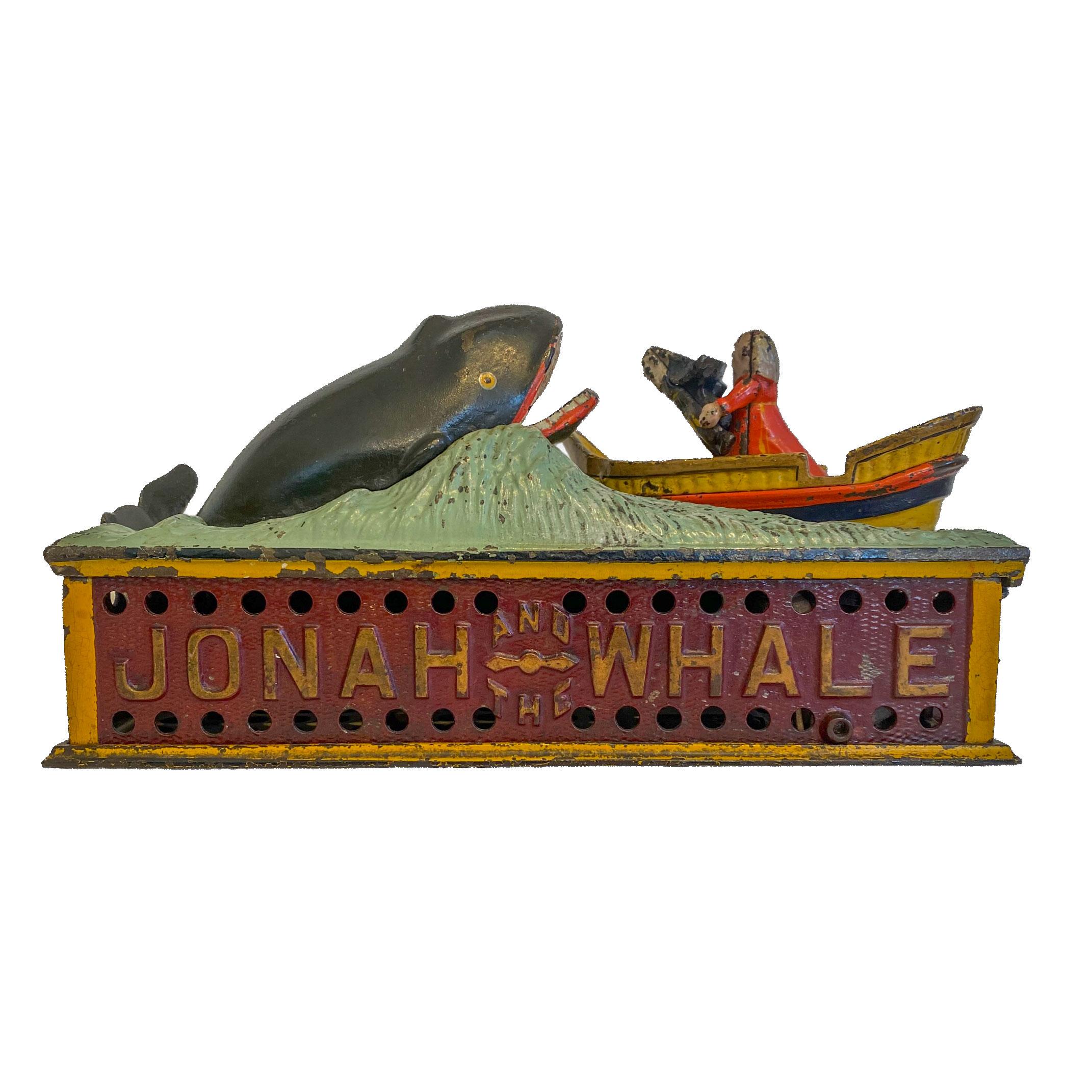 American Jonah & the Whale Mechanical Bank by Shepard Hardware