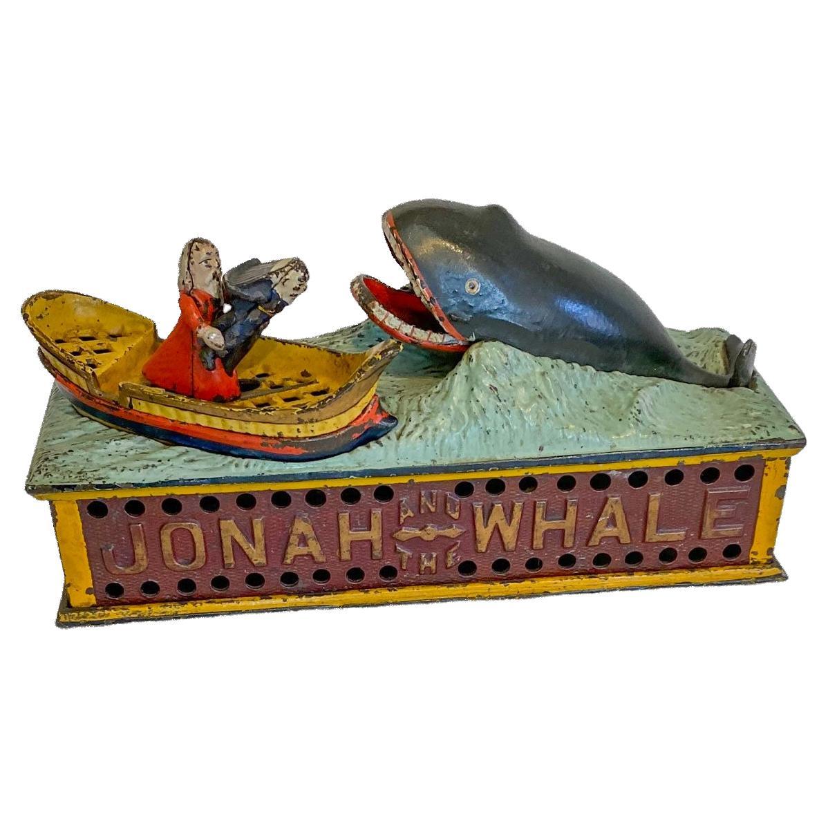 Jonah & the Whale Mechanical Bank by Shepard Hardware