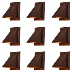 Aplique de pared de exterior "Oxid" marrón oscuro patinado de Jonas Bohlin para Örsjö