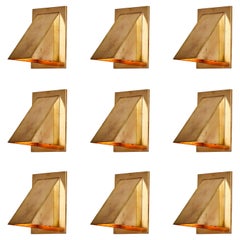 Jonas Bohlin - Applique d'extérieur en laiton brut "Oxid" pour Örsjö