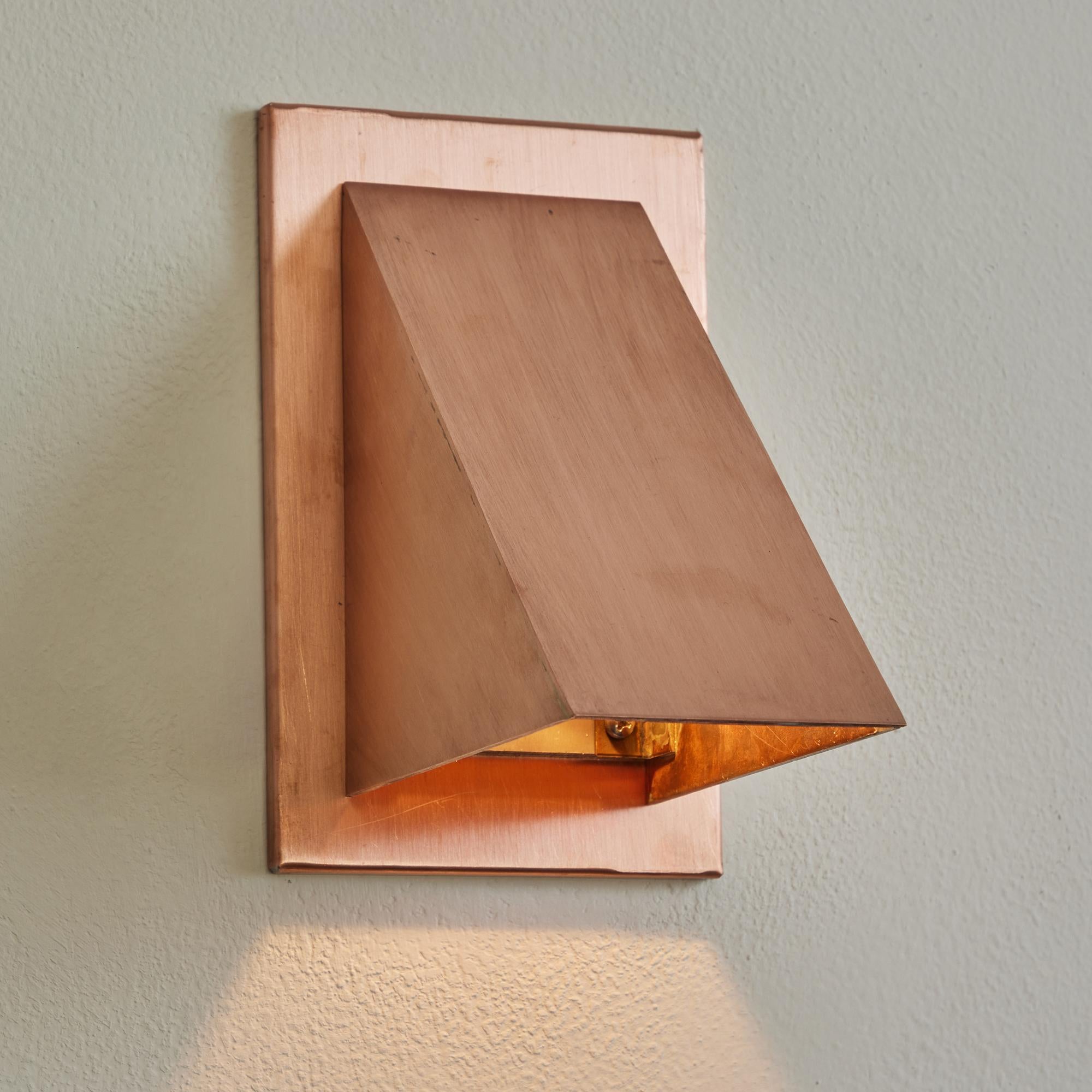 Jonas Bohlin 'Oxid' Raw Copper Outdoor Wall Light for Örsjö For Sale 5
