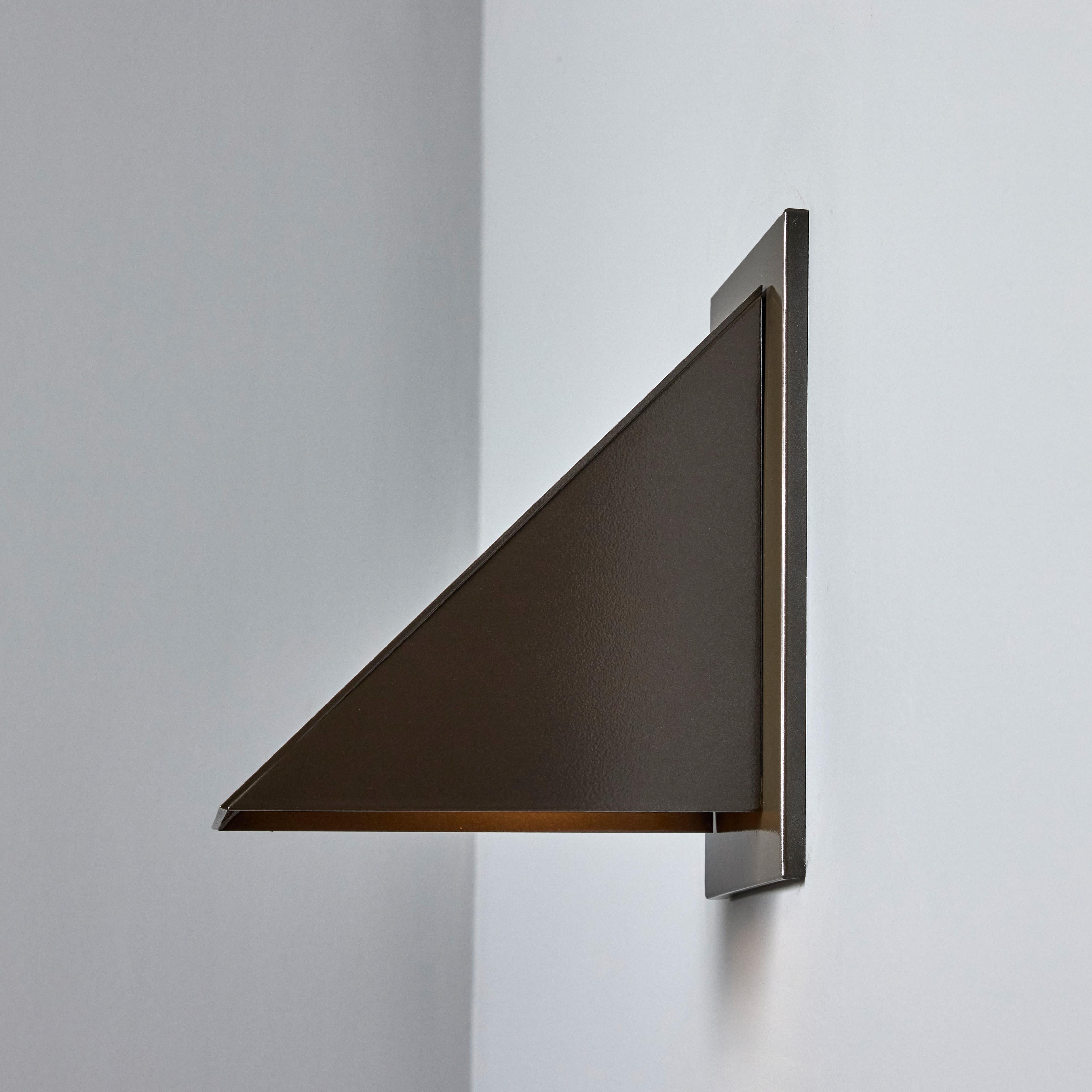 Scandinavo moderno Lampada da parete 'Oxid' di Jonas Bohlin per Örsjö in bronzo dipinto in vendita