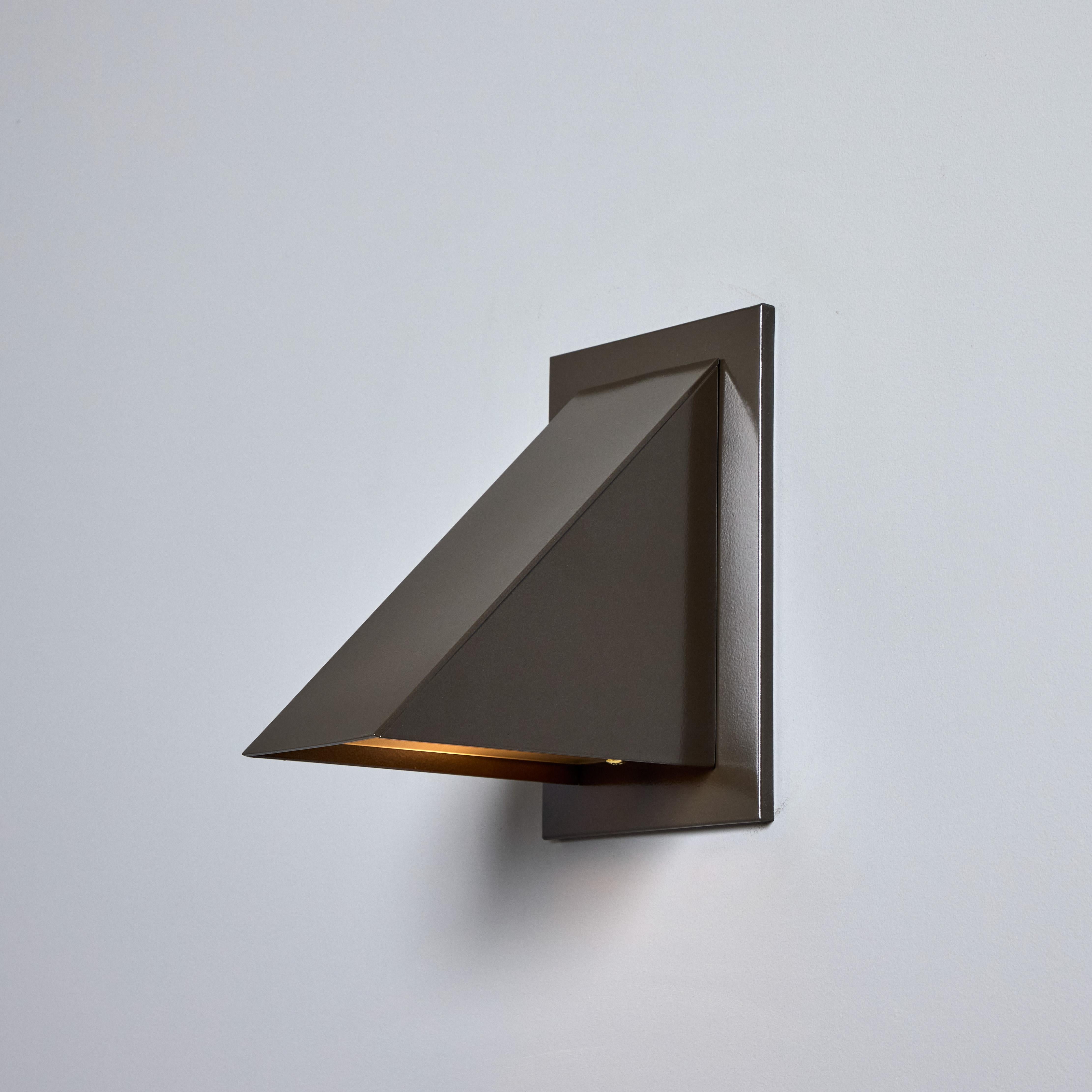 Svedese Lampada da parete 'Oxid' di Jonas Bohlin per Örsjö in bronzo dipinto in vendita