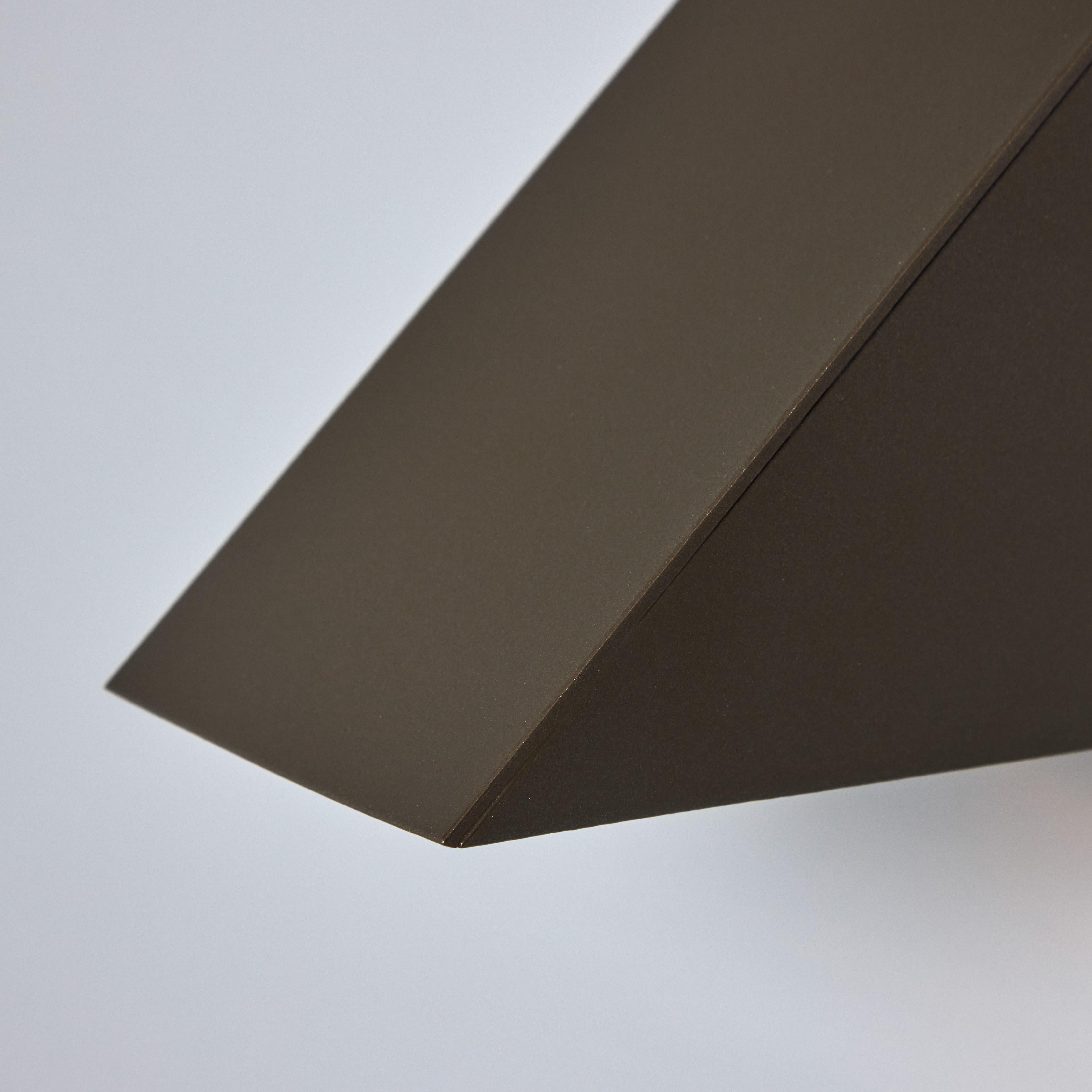 XXI secolo e contemporaneo Lampada da parete 'Oxid' di Jonas Bohlin per Örsjö in bronzo dipinto in vendita