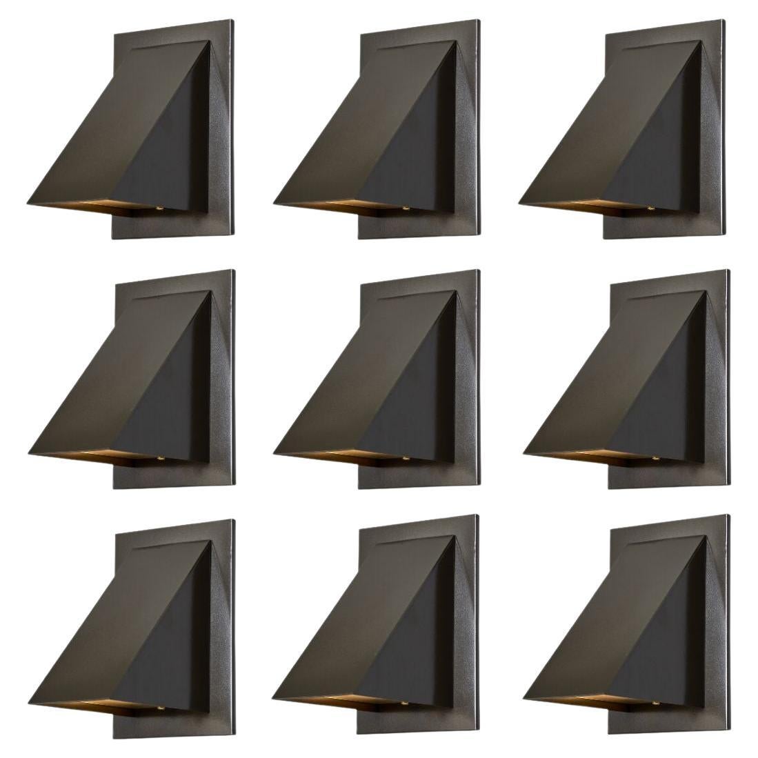 Jonas Bohlin 'Oxid' Wall Light for Örsjö in Painted Bronze