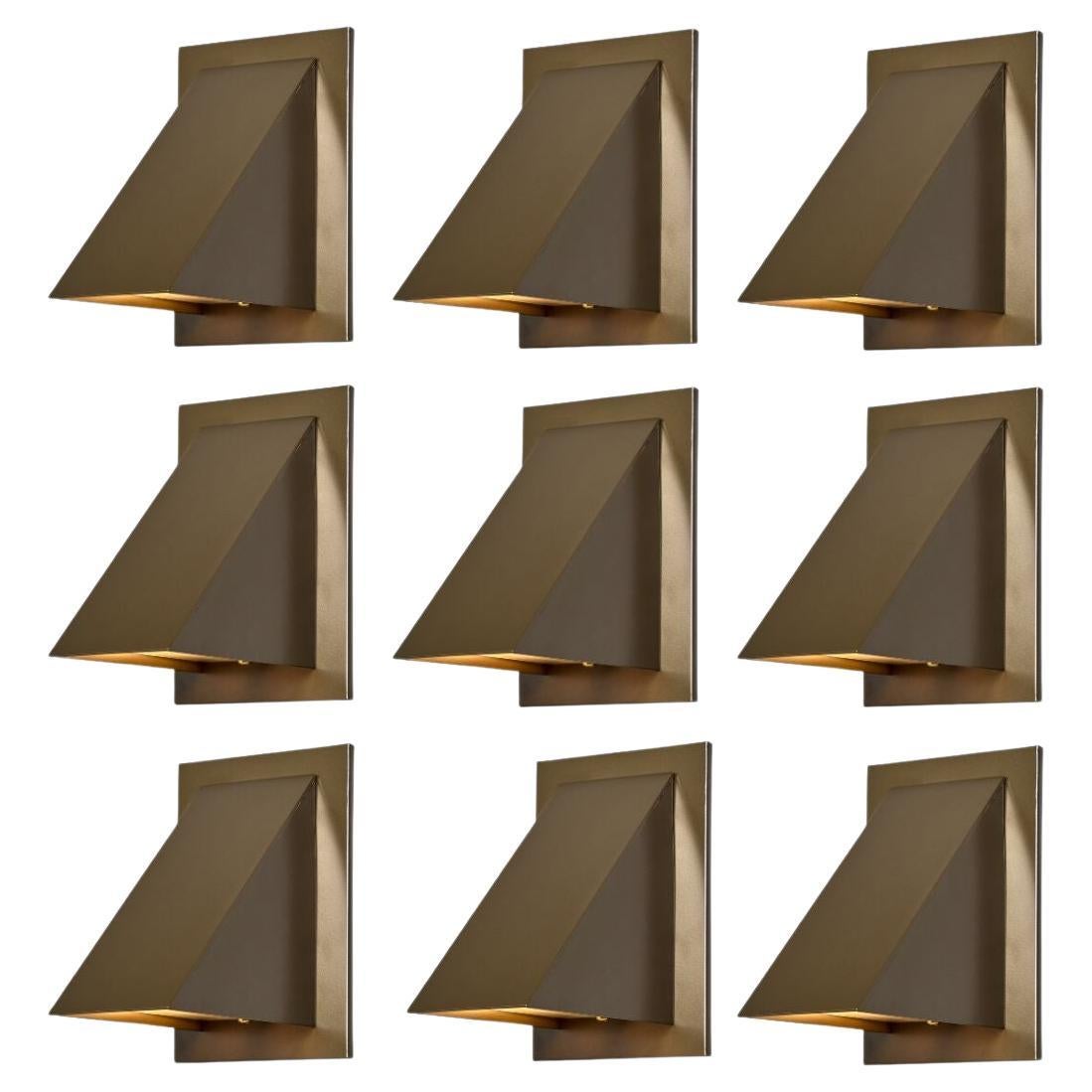 Jonas Bohlin 'Oxid' Wall Light for Örsjö in Painted Brown