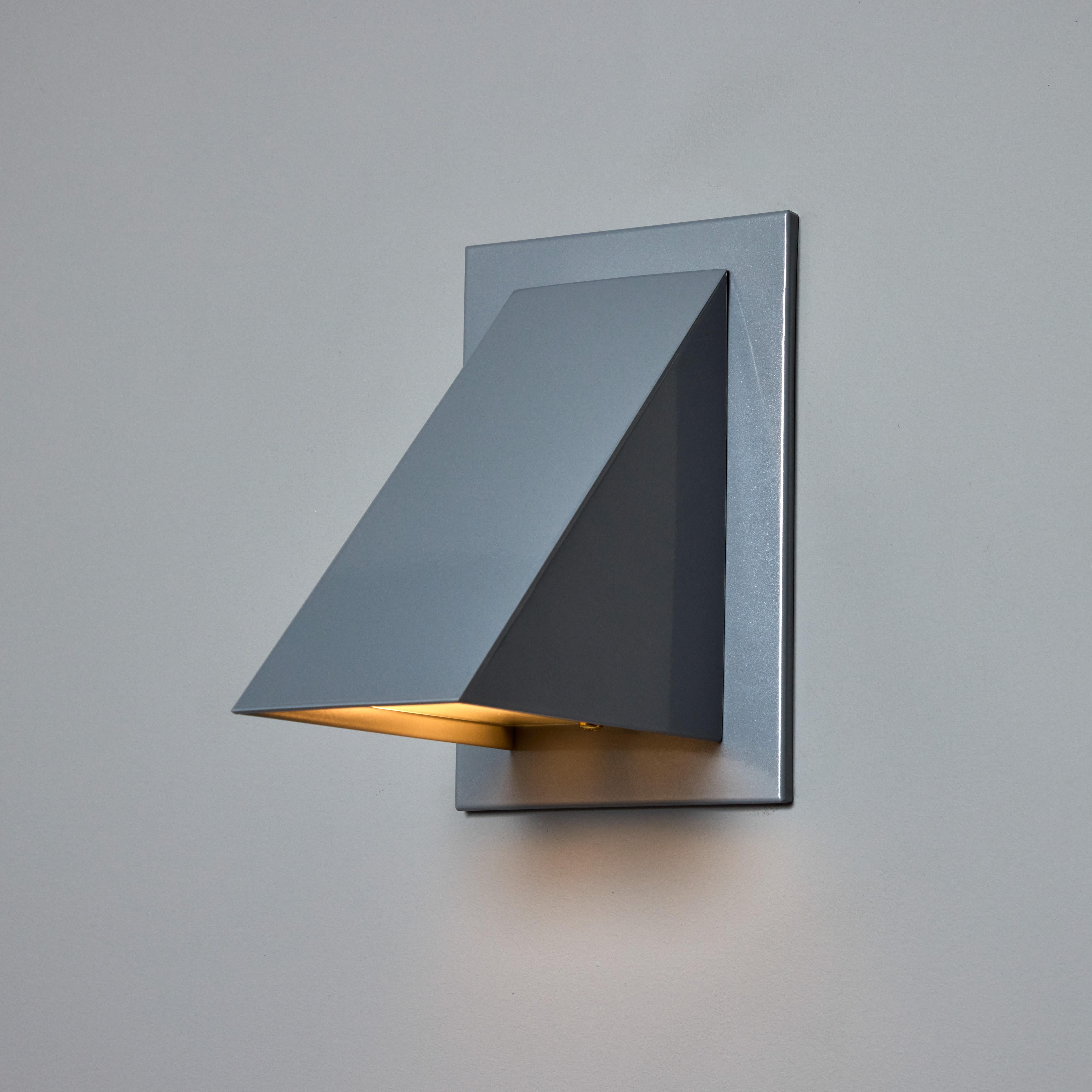 Svedese Lampada da parete 'Oxid' di Jonas Bohlin per Örsjö in argento verniciato in vendita