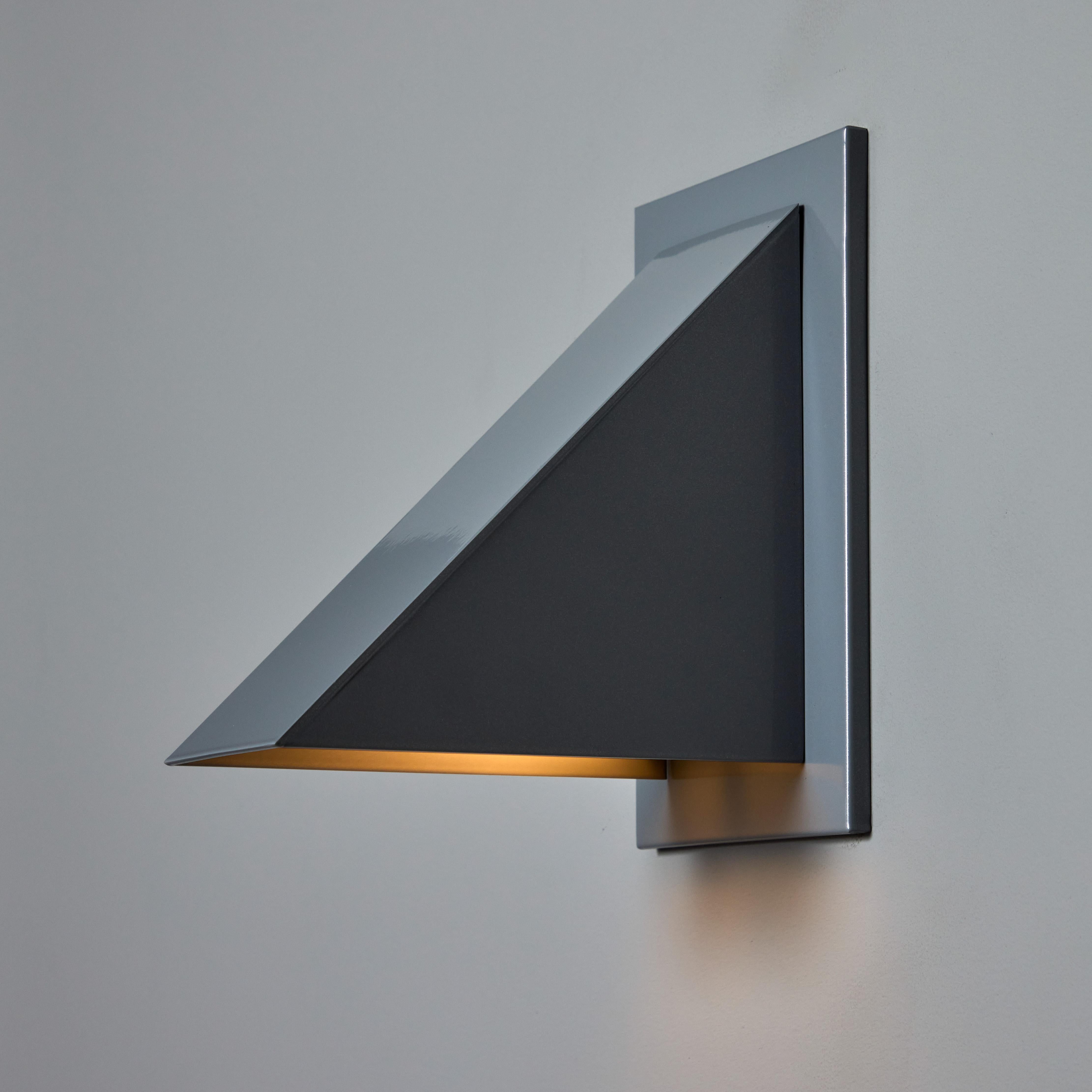 Dipinto Lampada da parete 'Oxid' di Jonas Bohlin per Örsjö in argento verniciato in vendita