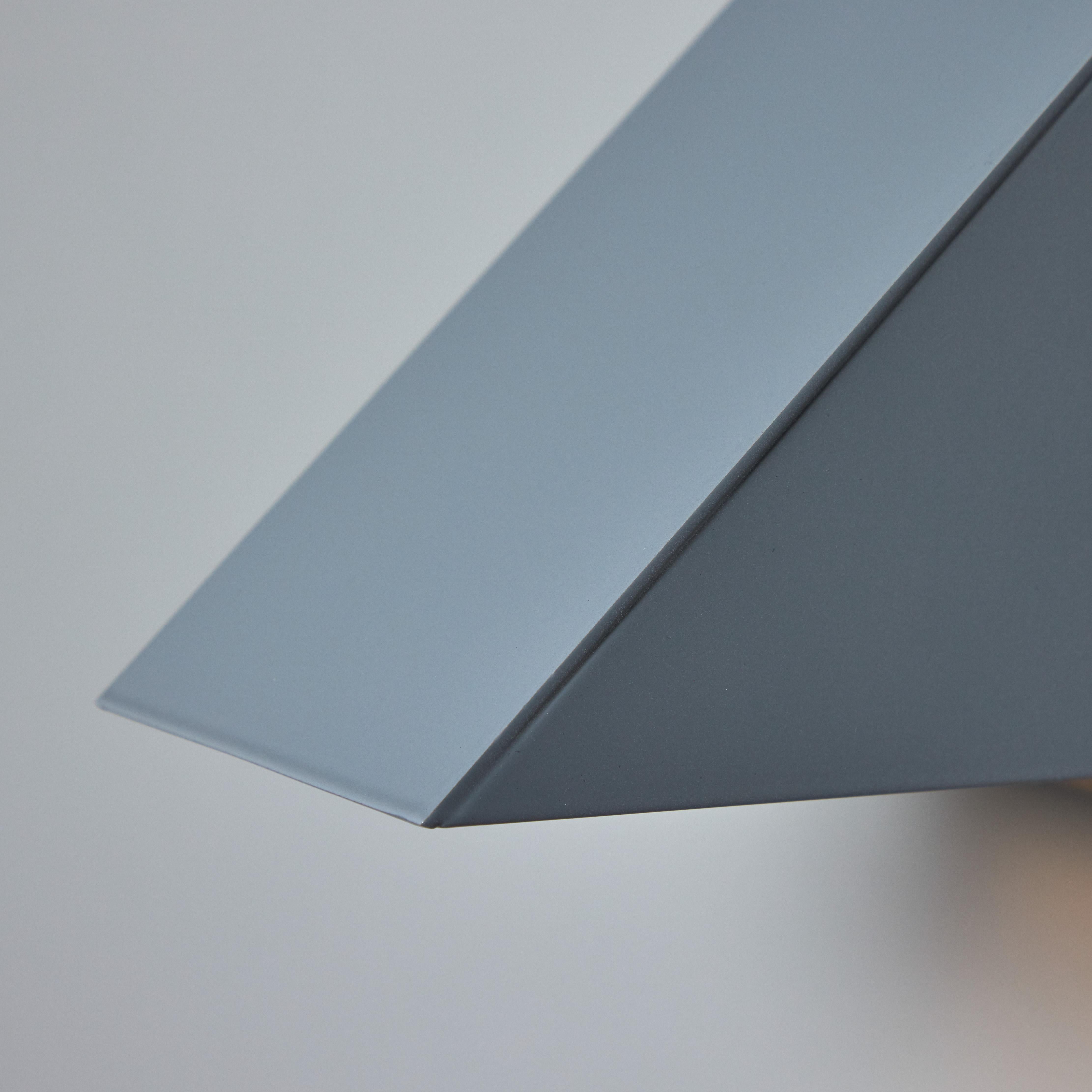 Metallo Lampada da parete 'Oxid' di Jonas Bohlin per Örsjö in argento verniciato in vendita