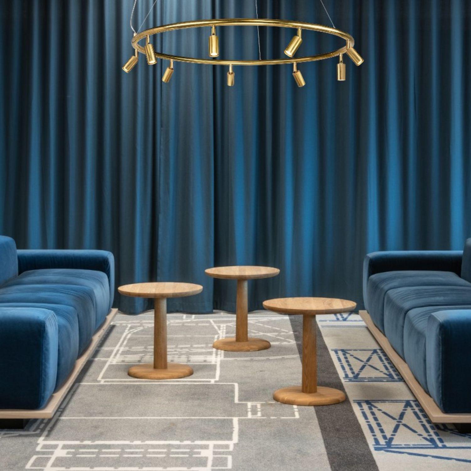 Jonas Bohlin 'Starlight 6' Brass Ceiling Light for Örsjö For Sale 5